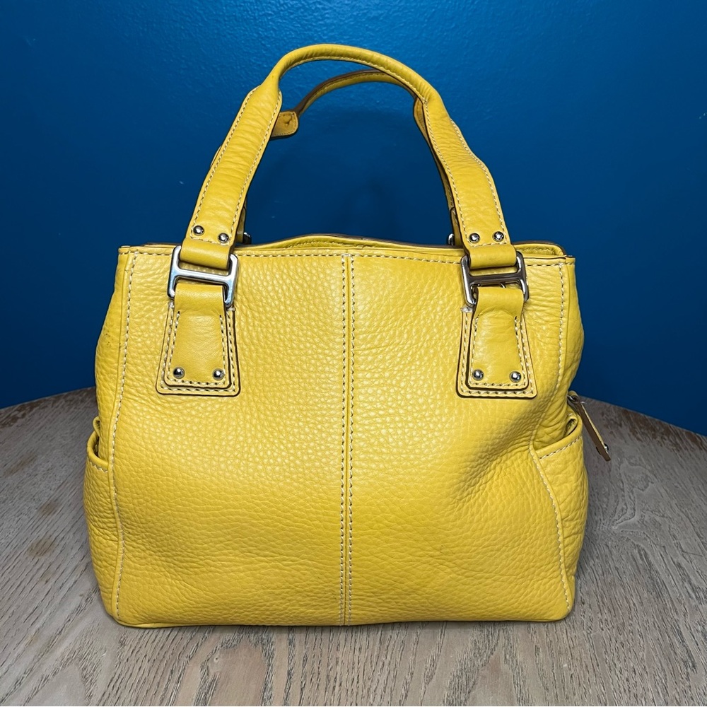 Fossil Yellow Satchel Bag